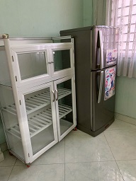 ► Cho thuê phòng đầy đủ tiện nghi có máy lạnh, tủ lạnh, máy nước nóng.