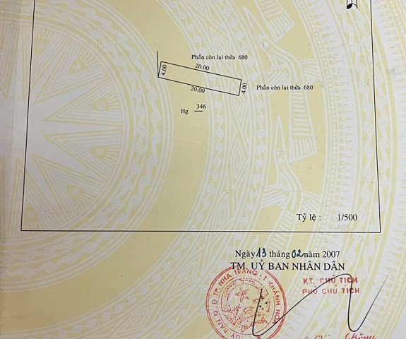 CHÍNH CHỦ CẦN BÁN LÔ ĐẤT TẠI XÃ VĨNH NGỌC- TP NHA TRANG- TỈNH KHÁNH HOÀ