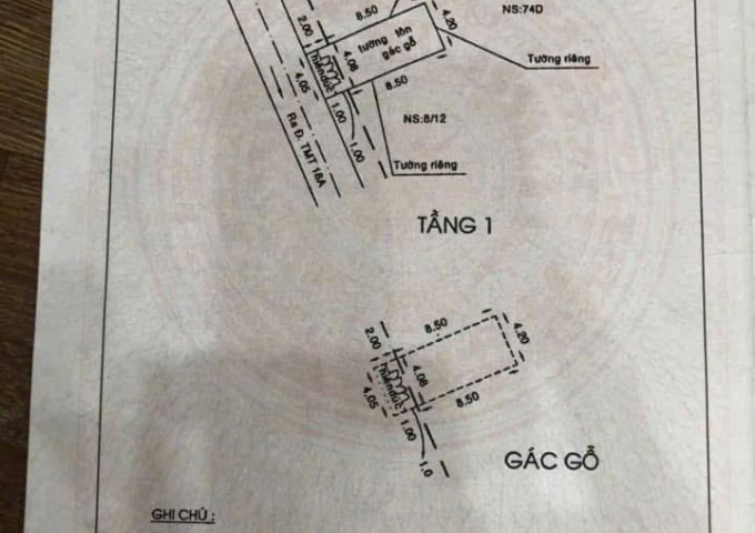 CCG Bán nhà 2 lầu (4.2x11) HXH 1/ Hà Thị Khiêm, Trung Mỹ Tây, Quận 12