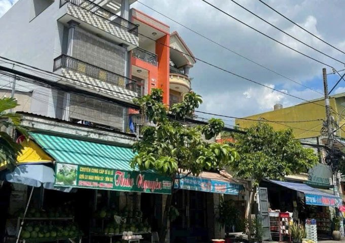 Nhà 4 Tầng (3.7x27) mặt tiền chợ Hiệp Thành 17, Quận 12 (Ngay chợ buôn bán bất chấp)