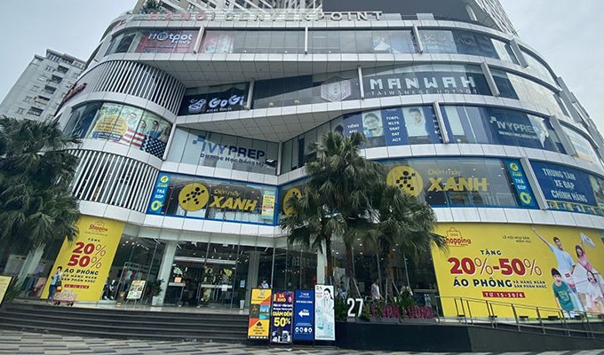 Z bán mặt bằng tầng 1 tòa Building phố Lê Văn Lương, sở hữu lâu dài, diện tích 203m2, cho thuê 200 triệu/tháng