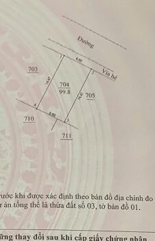 Chính chủ cần bán lô đất dịch vụ Di Trạch, Hoài Đức, Hà Nội
