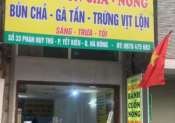 CHÍNH CHỦ CẦN CHO THUÊ TẦNG 1 VÀ TẦNG 2 Địa chỉ: Số 33 Phan Huy Trú , P Yết Kiêu, Q Hà Đông