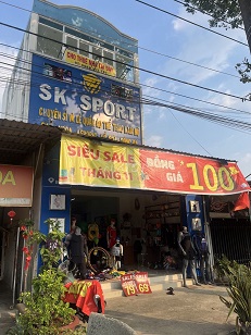 Chính chủ cho thuê nhà 1 trệt 2 lầu sát bên Trung tâm Hội nghị triển lãm thành phố Bến Cát.