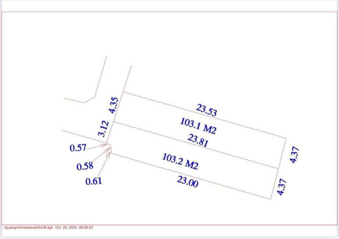 103M TT QUANG MINH,FULL TC,GIÁ 3X TRIỆU/M,Ô TÔ VÀO ĐẤT,THÔNG THOÁNG