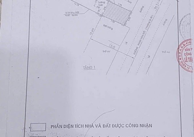 Bán nhà mặt tiền 5x25m giá 8,99 tỷ Đường Phan Văn Đối