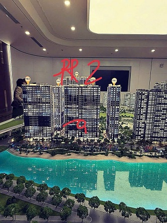 Bán (nhượng cọc) dự án căn góc 2 PN căn 0904, tầng 9 trục 4 PR2 – Vinhomes Ocean Park, Gia Lâm, HN