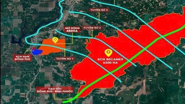 Tôi Chính Chủ Bán :Lô Đất Vị Trí Đẹp Mặt tiền đường 42 m cắt ngang đường 65m Đường Đồng Phú-Bình Phước