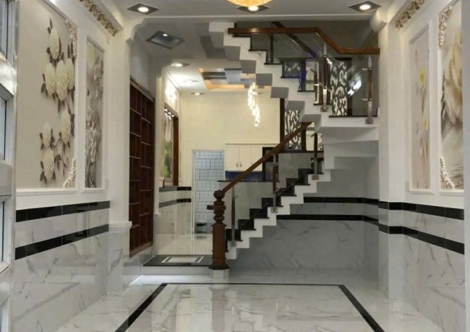 Nhà 4 Tầng (4x16) Đường 6m Hiệp Thành 45, Quận 12 Giá Rẻ hơn 5₫