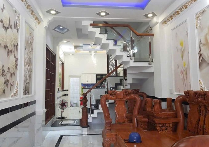 Nhà 4 Tầng (4x16) Đường 6m Hiệp Thành 45, Quận 12 Giá Rẻ hơn 5₫