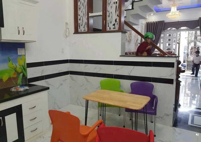 Nhà 4 Tầng (4x16) Đường 6m Hiệp Thành 45, Quận 12 Giá Rẻ hơn 5₫