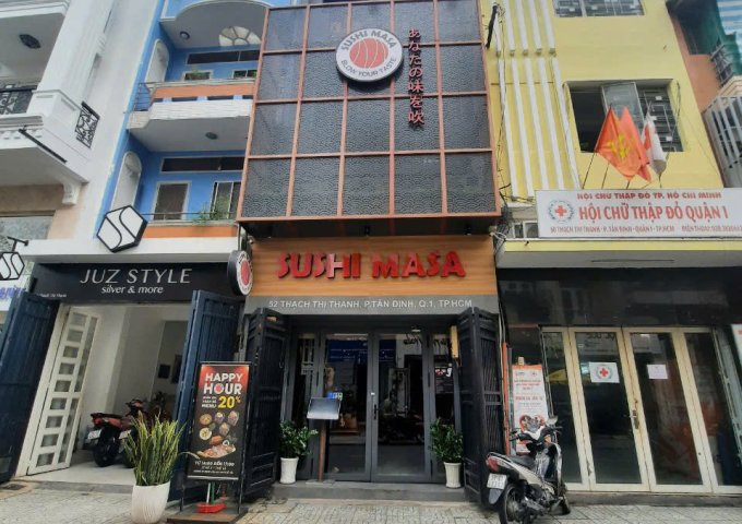 Bán Nhà Mặt Tiền Đường Thạch Thị Thanh, P. Tân Định, Q.1 - 4x17m - 28 Tỷ