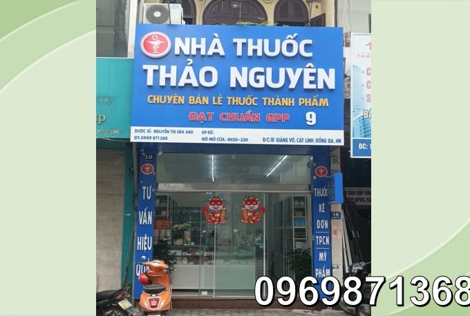 💥Chính chủ sang nhượng nhà thuốc tại Cát Linh, Đống Đa, HN. LH 0969871368