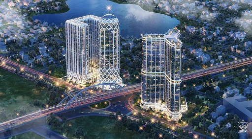 Cần Bán Căn Hộ Tại Golden Crwon Tại Lô 10A Đ- Lê Hồng Phong- Đằng Hải- Hải An -Hải Phòng