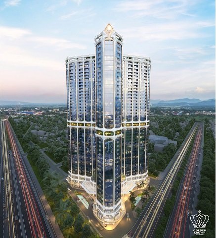 Cần Bán Căn Hộ Tại Golden Crwon Tại Lô 10A Đ- Lê Hồng Phong- Đằng Hải- Hải An -Hải Phòng