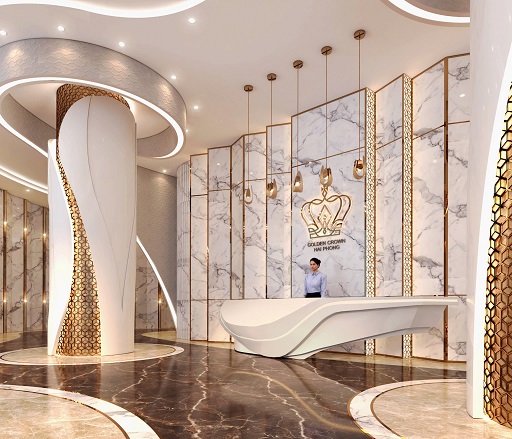 Cần Bán Căn Hộ Tại Golden Crwon Tại Lô 10A Đ- Lê Hồng Phong- Đằng Hải- Hải An -Hải Phòng