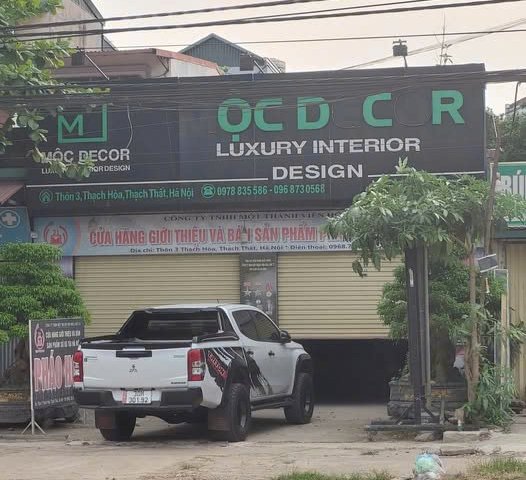 CHO THUÊ CỬA HÀNG VỊ TRÍ ĐẮC ĐỊA TẠI THẠCH HÒA, THẠCH THẤT, HÀ NỘI