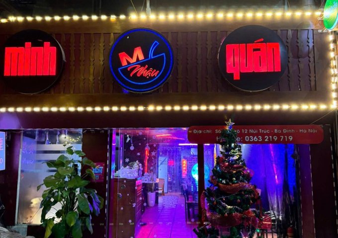 SANG NHƯỢNG QUÁN NHẬU MINH QUÁN - 36 NGÕ 12 NÚI TRÚC, GIẢNG VÕ, BA ĐÌNH, HÀ NỘI