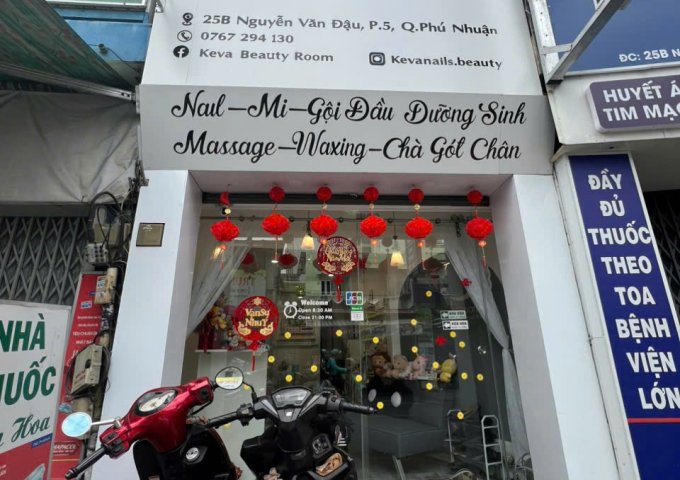 Sang nhượng tiệm nail tâm huyết mặt tiền đường Nguyễn Văn Đậu Phú Nhuận