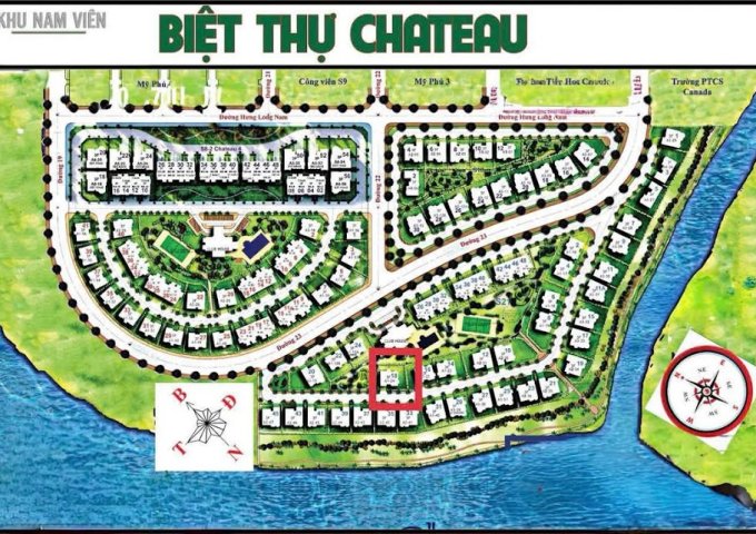 Bán biệt thự lâu đài Chateau diện tích 567,2m² Phú Mỹ Hưng Quận 7