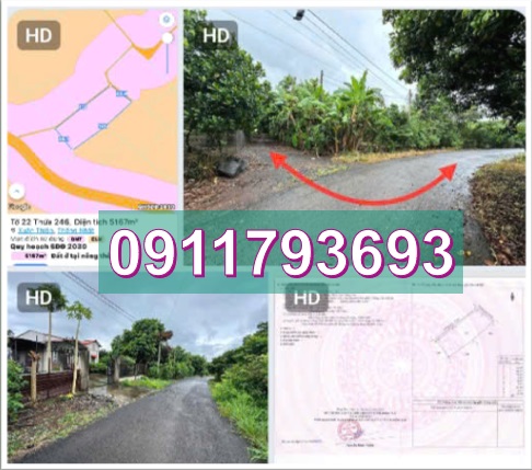 ⭐️Chính chủ bán 5167m2 đất tại xã Xuân Thiện, huyện Thống Nhất, Đồng Nai, 0911793693