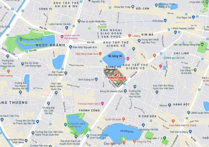 DƯ ÁN VINHOMES GIẢNG VÕ