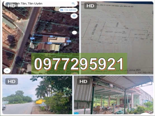 ⭐️Bán đất mặt tiền DT742 phường Vĩnh Tân ,TP.Tân Uyên, 0977295921