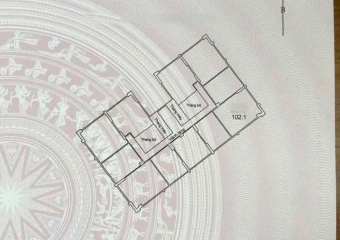 (Tin thật 100%) CH lô góc 102m2 x 3PN tại A10-A14 Nam Trung Yên - BC Đông Nam - Nội thất 400 triệu