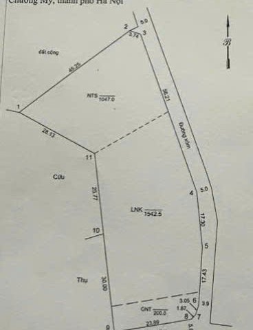 Chính chủ bán 2800m đất xã Thuỷ Xuân Tiên - huyện Chương Mỹ - Hà Nội