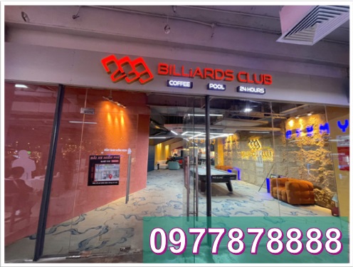 📌Quận 1 ! SANG CLB BIDA CAO CẤP – CÓ 20 BÀN MỚI 100%, Hoạt đông ổn định khách đông, 0977878888