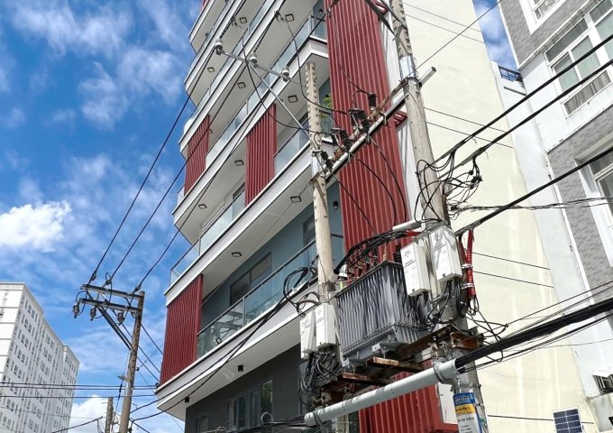 Nhà 7 tầng góc 2 mặt tiền đường Ưu Long P11 Q8. Giá 17 tỷ