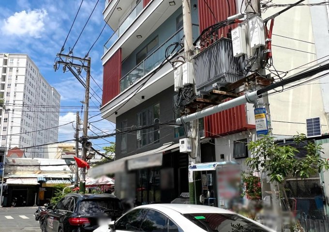 Nhà 7 tầng góc 2 mặt tiền đường Ưu Long P11 Q8. Giá 17 tỷ