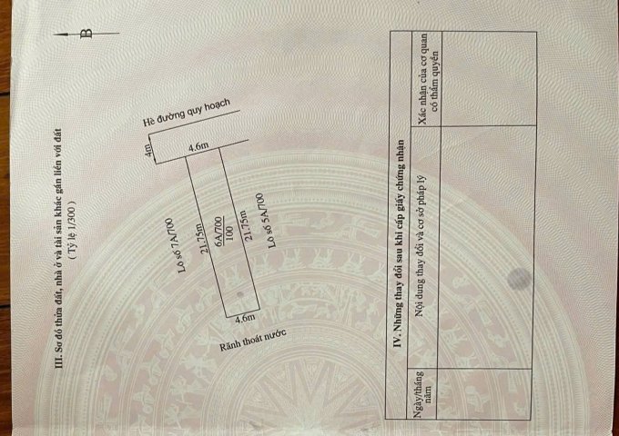 CẦN BÁN ĐẤT TẶNG NHÀ 2 TẦNG – MẶT ĐƯỜNG ĐOÀN CHUẨN- HẢI AN- HẢI PHÒNG
