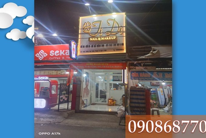 ⭐Sang hoặc cho thuê tiệm Tóc - Nail - Gội đầu Xóm Chiếu, Q.4, TP.HCM, 0908687701