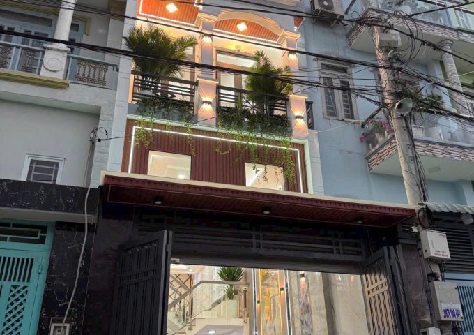 BÁN NHÀ ĐẸP (4x14.5) GIÁ TỐT – HẺM 92/43 LÂM THỊ HỐ, Q12 – GIÁ CHỈ 5,6 TỶ!