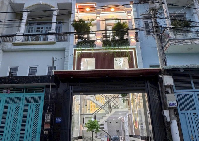 BÁN NHÀ ĐẸP (4x14.5) GIÁ TỐT – HẺM 92/43 LÂM THỊ HỐ, Q12 – GIÁ CHỈ 5,6 TỶ!