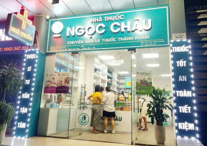 SANG NHƯỢNG MÔ HÌNH KINH DOANH 2 TRONG 1: PHÒNG KHÁM TAI – MŨI – HỌNG & NHÀ THUỐC TẠI LINH ĐÀM