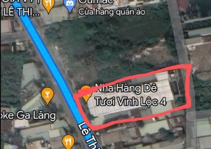 CC GỬI BÁN ĐẤT MẶT TIỀN LÊ THỊ HÀ, HÓC MÔN – GIẢM TỪ 155 TỶ CÒN 115 TỶ!