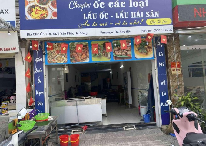 NHƯỢNG quán ốc tâm huyết KĐT Văn Phú - Hà Đông