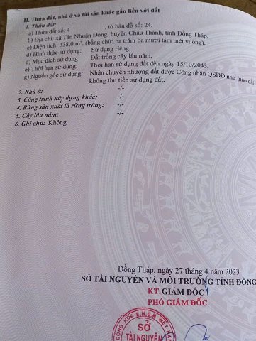 ►  BÁN ĐẤT THỔ CƯ GIÁ TỐT – GẦN QUỐC LỘ 80