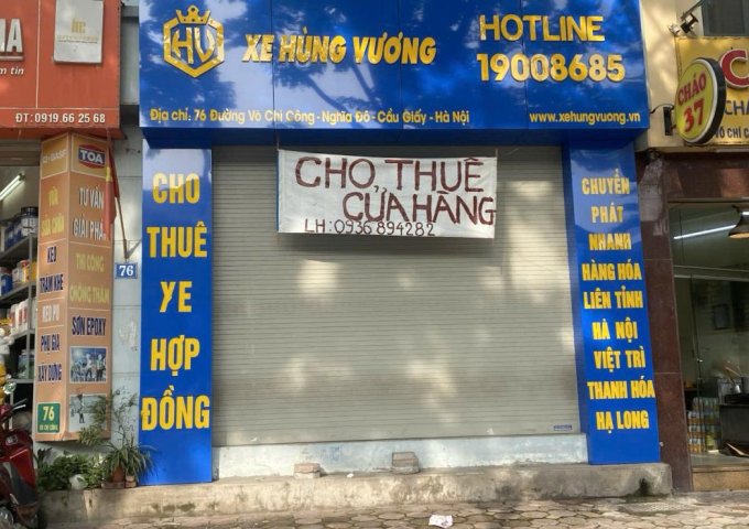 CHO THUÊ CỬA HÀNG MẶT TIỀN VÕ CHÍ CÔNG