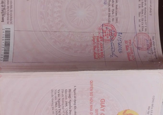 Cần bán đất nền siêu to khổng lồ 24000m² ở Đường 10/3, Xã Cư Ebur, Buôn Ma Thuột, Đắk Lắk.