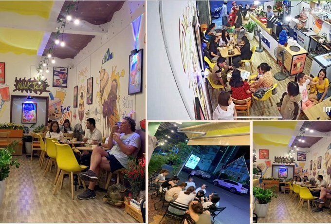 Sang nhượng quán Sữa chua - Kem - Trà sữa mặt tiền đường Hai Bà Trưng, TP.Quy Nhơn, Bình Định. LH 0987270498