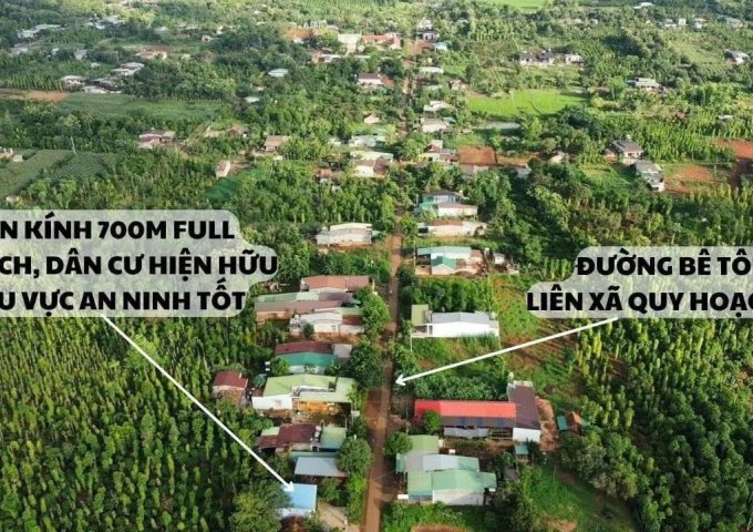 CHÍNH CHỦ GỬI BÁN 3 LÔ ĐẤT LIỀN KỀ – MẶT TIỀN BÊ TÔNG LIÊN XÃ QUẢNG HIỆP - EAHDING, CƯ' M GA, ĐĂK LĂK