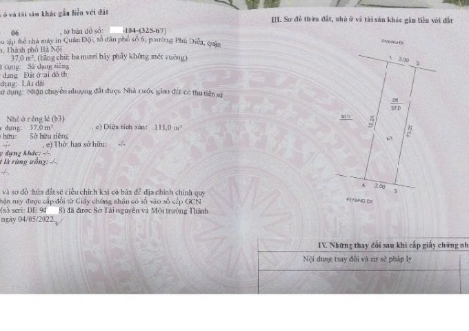 CHÍNH CHỦ BÁN NHÀ 3 TẦNG – HAI MẶT ĐƯỜNG Ô TÔ TRÁNH – PHÁP LÝ RÕ RÀNG – GIÁ TỐT NHẤT KHU VỰC