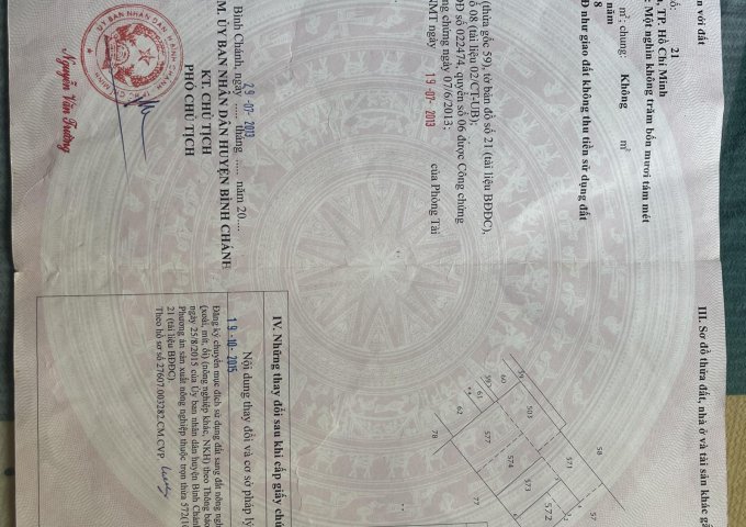 Bán Lô Đất Nghỉ Dưỡng Đường Vườn Thơm - Xã Bình Lợi - Huyện Bình Chánh