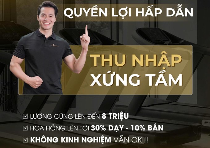 FIT4EVER CHIÊU MỘ PT (ƯU TIÊN NỮ) ĐAM MÊ & CHUYÊN NGHIỆP