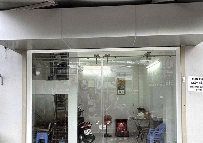 Cho thuê mặt bằng 20m² – Mặt tiền Chu Văn An, Phường 12, Bình Thạnh - MẶT BẰNG GIÁ TỐT, VỊ TRÍ ĐẸP