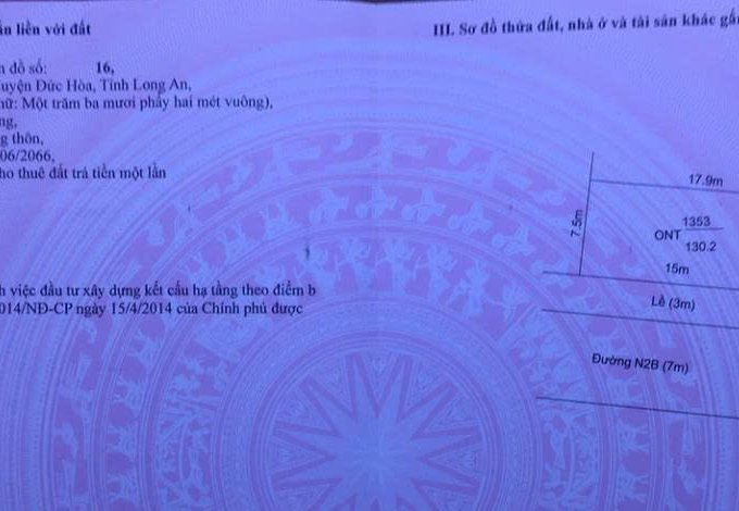 CHÍNH CHỦ CẦN BÁN GẤP – LÔ GÓC – VIEW SÔNG – ĐẸP NHẤT KĐT SAO VÀNG – GIÁ CHỈ 2.85 TỶ