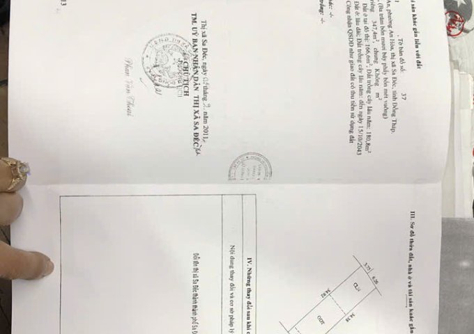 BÁN ĐẤT ĐẸP – PHÁP LÝ CHUẨN – GIÁ TỐT TẠI TRUNG TÂM TP. SA ĐÉC